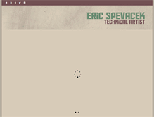 Tablet Screenshot of ericspevacek.com